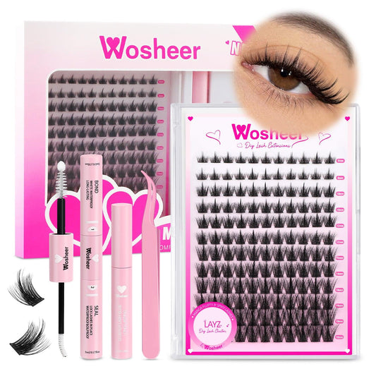 LayZ Cluster Lashes - WOSHEER