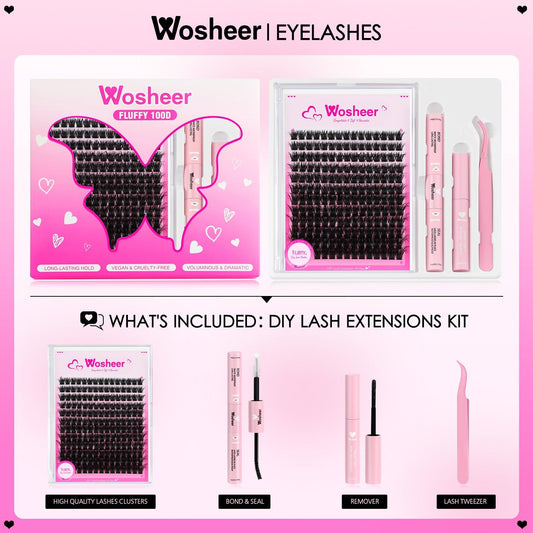 Flirty Cluster Lashes - WOSHEER