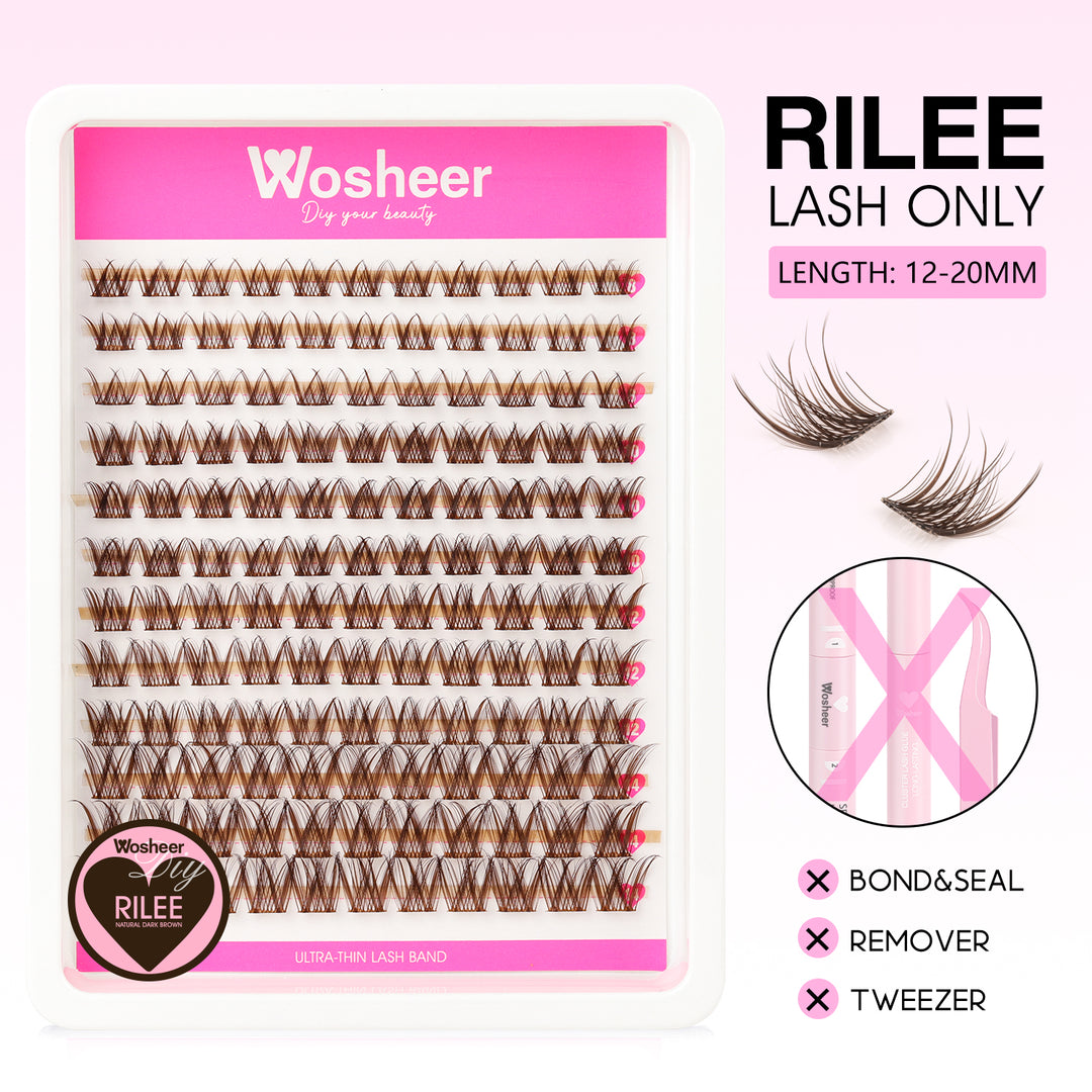 RILEE BROWN Lash Clusters