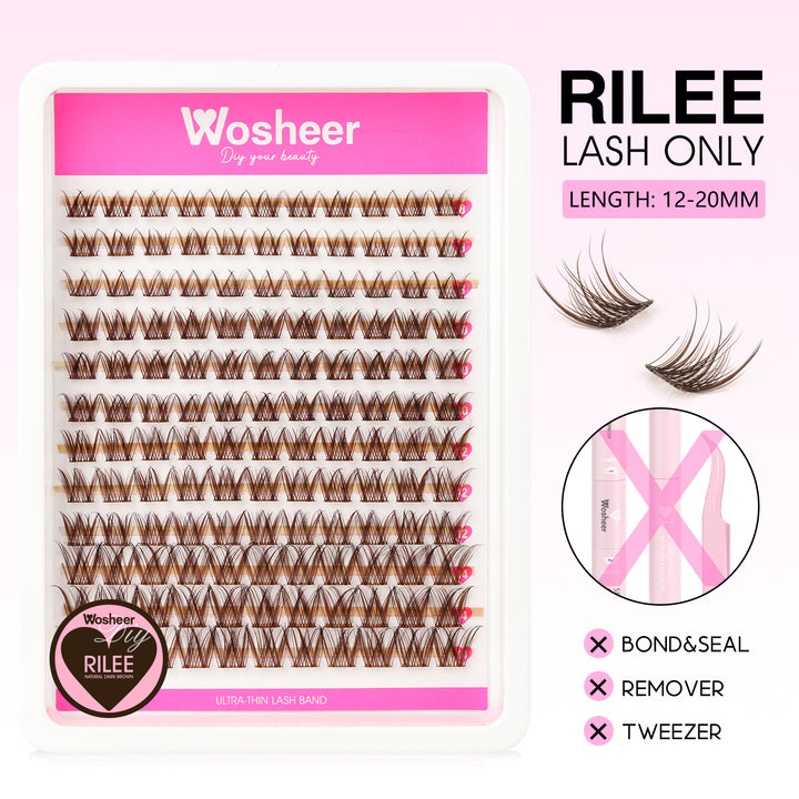 RILEE BROWN Lash Clusters