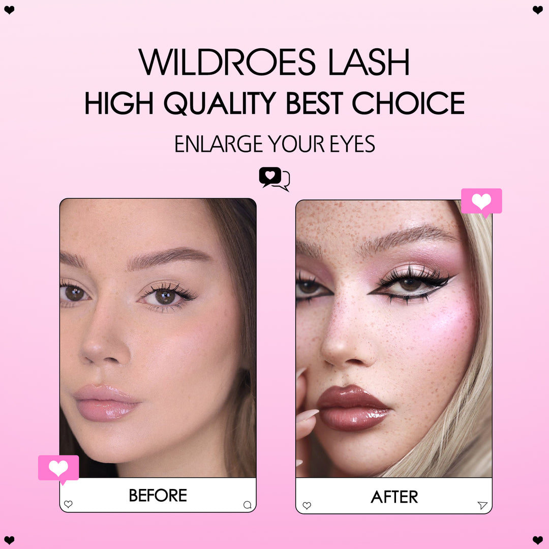 WILDROSE Lash Clusters