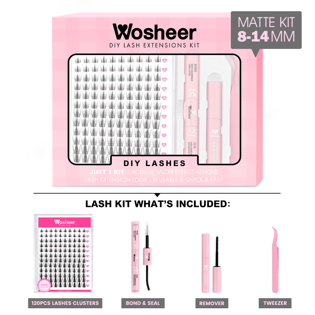 MANGA MATTE Lash Clusters - WOSHEER